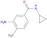 3-amino-N-cyclopropyl-4-methylbenzamide