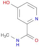 2-Pyridinecarboxamide, 4-hydroxy-N-methyl- (9CI)