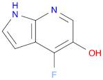 1H-Pyrrolo[2,3-b]pyridin-5-ol, 4-fluoro- (9CI)