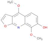 4,8-Dimethoxyfuro[2,3-b]quinolin-7-ol