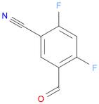 2,4-Difluoro-5-formylbenzonitrile