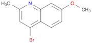 4-BROMO-7-METHOXY-2-METHYLQUINOLINE