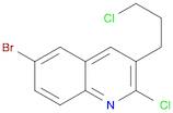 6-BROMO-2-CHLORO-3-(3-CHLORO-PROPYL)-QUINOLINE