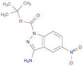 tert-Butyl 3-amino-5-nitro-1H-indazole-1-carboxylate