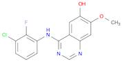 4-(3-Chloro-2-fluoroanilino)-6-hydroxy-7- methoxyquinazoline