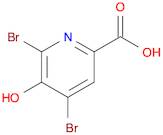 4,6-Dibromo-5-hydroxypicolinic acid