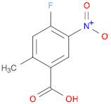 2-Carboxy-5-fluoro-4-nitrotoluene, 5-Carboxy-2-fluoro-4-methylnitrobenzene