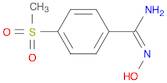 N-Hydroxy-4-Methanesulfonylbenzene-1-carboxiMidaMide