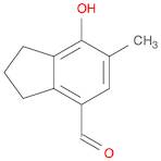 1H-Indene-4-carboxaldehyde,2,3-dihydro-7-hydroxy-6-methyl-(9CI)