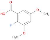 Benzoic acid, 2-fluoro-3,5-dimethoxy- (9CI)