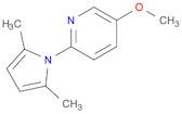 5-METHOXY-2-(2,5-DIMETHYL-1H-PYRROL-1-YL)PYRIDINE