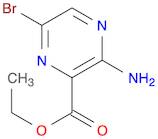 Pyrazinecarboxylic acid, 3-aMino-6-broMo-, ethyl ester