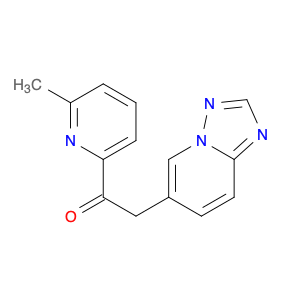 Ethanone, 1-(6-Methyl-2-pyridinyl)-2-[1,2,4]triazolo[1,5-a]pyridin-6-yl-