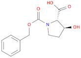 1,2-Pyrrolidinedicarboxylic acid, 3-hydroxy-, 1-(phenylmethyl) ester,(2S-trans)-