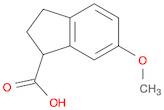 6-methoxy-2,3-dihydro-1H-indene-1-carboxylic Acid