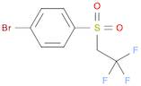 1-broMo-4-((2,2,2-trifluoroethyl)sulfonyl)benzene