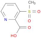 3-(Methylsulfonyl) picolinic acid