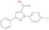 2-(4-CHLORO-PHENYL)-5-PHENYL-2H-PYRAZOLE-3-CARBOXYLIC ACID