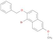 2-Benzyloxy-1-bromo-6-methoxynaphthalene