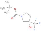 tert-butyl 3-hydroxy-3-(trifluoroMethyl)pyrrolidine-1-carboxylate