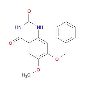 2,4(1H,3H)-Quinazolinedione, 6-methoxy-7-(phenylmethoxy)-