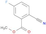 Methyl 2-cyano-5-fluorobenzoate