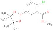 methyl 2-chloro-5-(4,4,5,5-tetramethyl-1,3,2-dioxaborolan-2-yl)benzoate