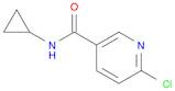 6-chloro-N-cyclopropylpyridine-3-carboxamide