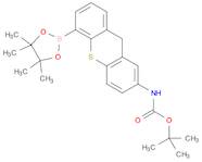 tert-butyl 5-(4,4,5,5-tetramethyl-1,3,2-dioxaborolan-2-yl)-9H-thioxanthen-2-ylcarbamate