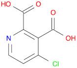 2,3-Pyridinedicarboxylic acid, 4-chloro-