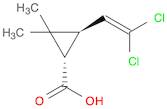 trans-3-(2,2-Dichlorovinyl)-2,2-dimethylcyclopropanecarboxylic acid