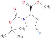 Methyl (2R,4S)-1-Boc-4-fluoropyrrolidine-2-carboxylate