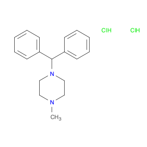 Piperazine, 1-diphenylmethyl-4-methyl-, dihydrochloride