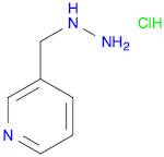 2-((pyridin-3-yl)methyl)hydrazine hydrochloride