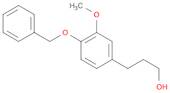 3-(4-(Benzyloxy)-3-Methoxyphenyl)propan-1-ol