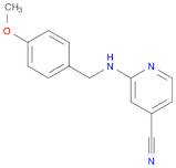 2-[(4-methoxybenzyl)amino]isonicotinonitrile