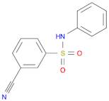 3-Cyano-N-phenylbenzenesulfonamide