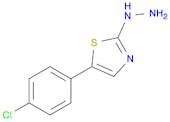 [5-(4-Chloro-phenyl)-thiazol-2-yl]-hydrazine