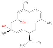 (1R,3R,4E,8E,12S,13E)-1,5,9-Trimethyl-12-(1-methylethyl)-4,8,13-cyclotetradecatriene-1,3-diol