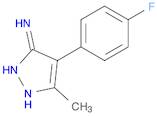 4-(4-Fluoro-phenyl)-5-methyl-2H-pyrazol-3-ylamine