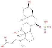 (3a,5b,7a,12a)-3,12-dihydroxy-7-(sulfooxy)-Cholan-24-oic acid