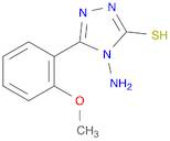 4-amino-5-(2-methoxyphenyl)-2H-1,2,4-triazole-3-thione