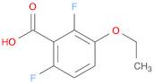 Benzoic acid, 3-ethoxy-2,6-difluoro- (9CI)