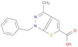 1-BENZYL-3-METHYL-1H-THIENO[2,3-C]PYRAZOLE-5-CARBOXYLIC ACID