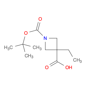 1,3-Azetidinedicarboxylicacid,3-ethyl-,1-(1,1-dimethylethyl)ester(9CI)