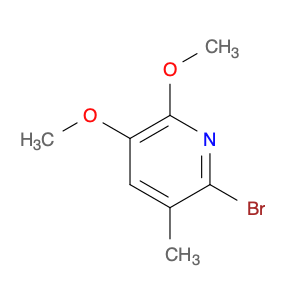 2-BroMo-5,6-diMethoxy-3-Methyl-pyridine