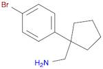 1-(4-Bromophenyl)-cyclopentanemethanamine