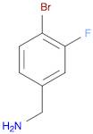 (4-bromo-3-fluorophenyl)methanamine