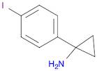 1-(4-Iodophenyl)cyclopropanamine