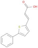 (E)-3-(5-phenylthiophen-2-yl)acrylic acid